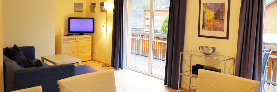 Appartement mit Balkon